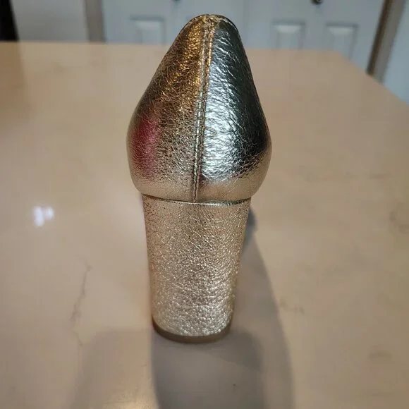 George J. Love Gucci-like Rio Platino (Gold) Loafer - Picture 4 of 8